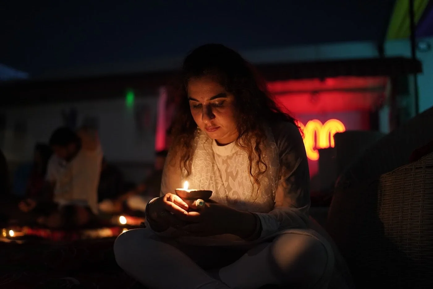 SomRatri full moon gathering - community meditation under the luminous moon
