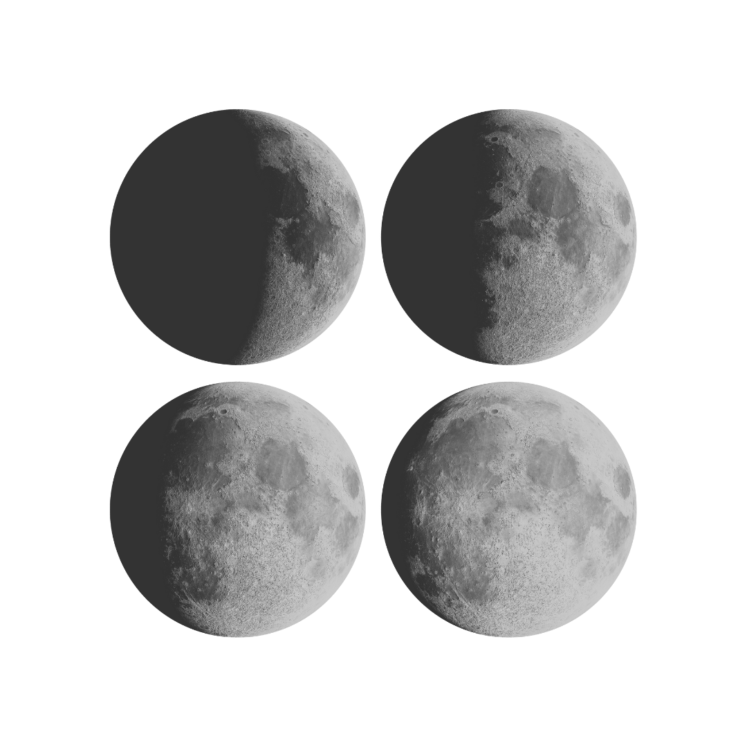 Four Moon Phases - Full Moon Calendar